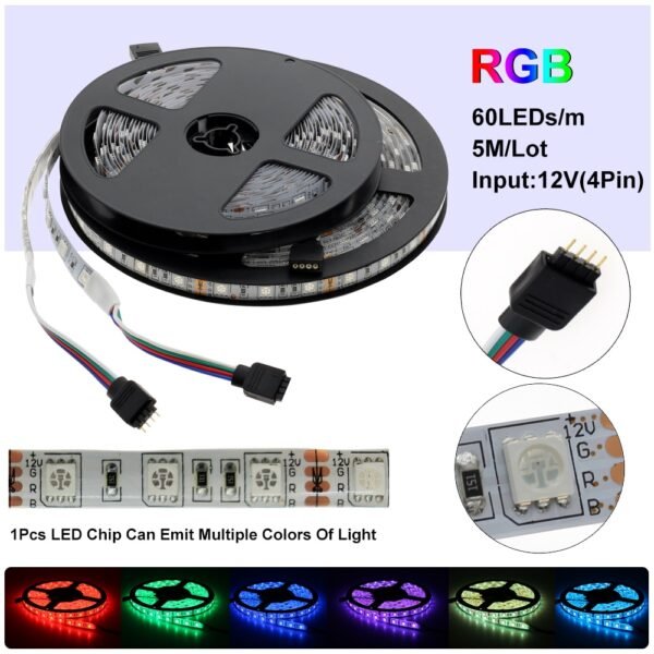 flexible rgb rgbw led strip