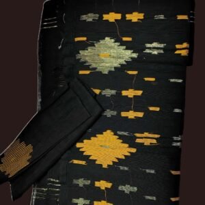 Jamdani-Black-Yellow-015